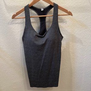 Women's Uniqlo Grey AIRism Bra Athletic Tank Top Medium